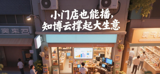 小门店也能播，知博云撑起大生意