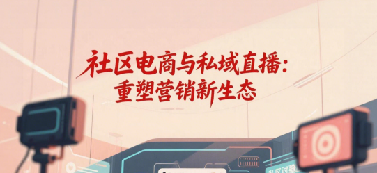 社区电商与私域直播：重塑营销新生态